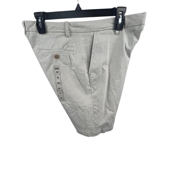 Saltwater Izod NWT Mens 9.5''' Twill Stretch Shorts Sz 42 Beige Gorpcore Outdoor - Picture 8 of 16